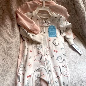 Carters 3 month girls pajama set